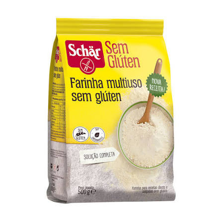 Farinha Multiuso Schar Zr Glut Pct 500g