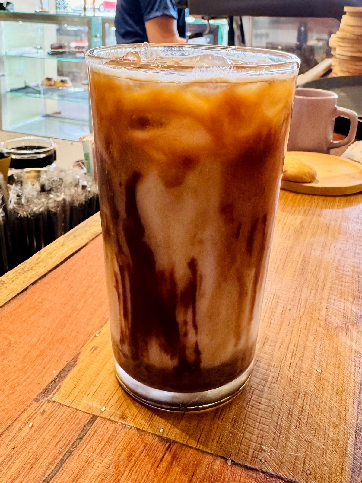 Latte Gelado de Chocolate