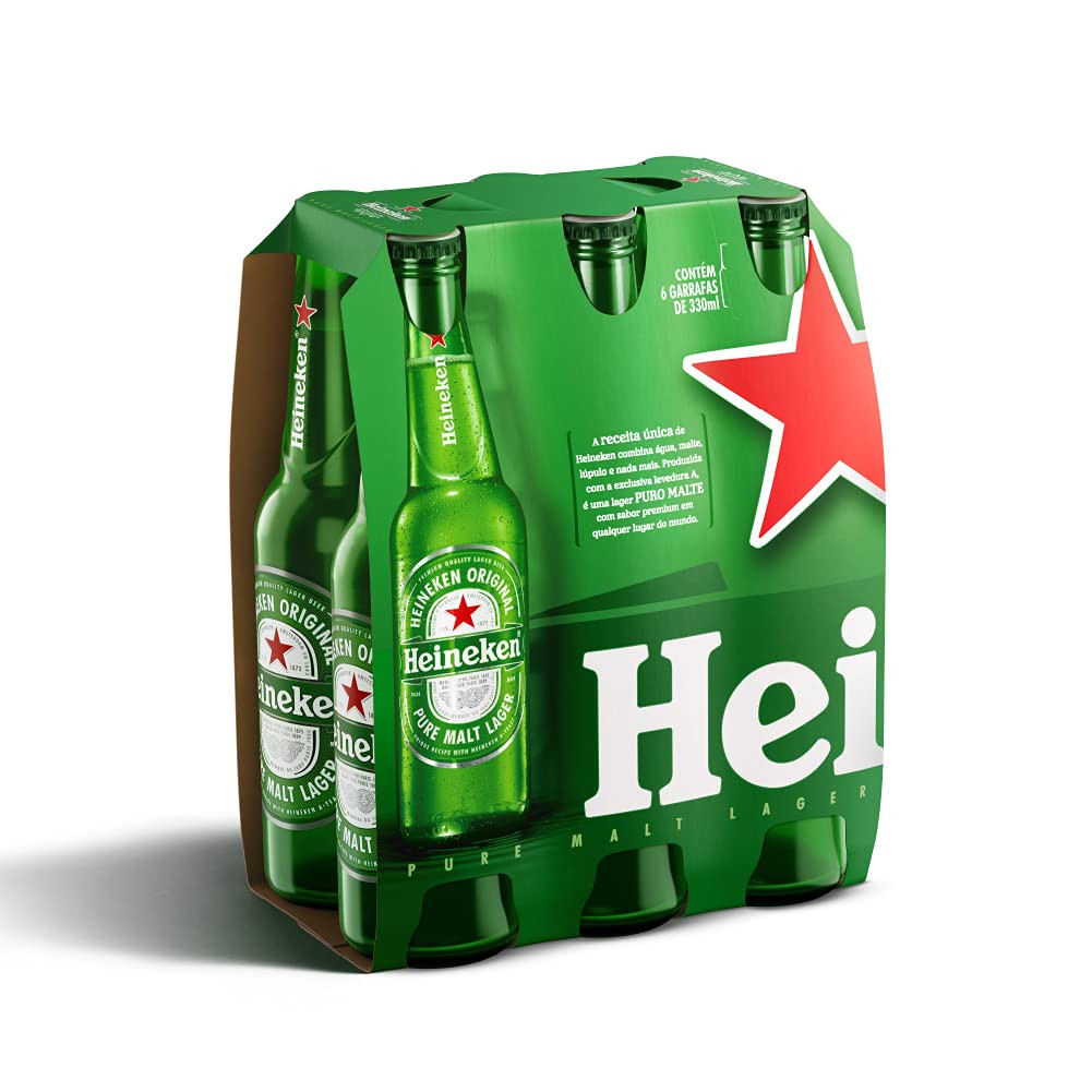 Heineken Long Pack c/ 6