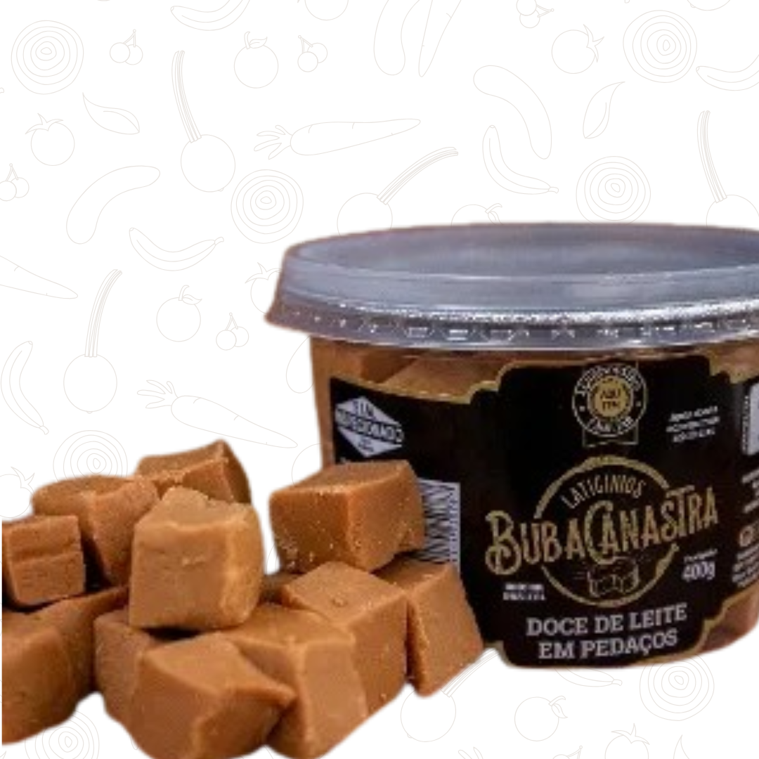 Doce de Leite em Pedaços Bubacanastra 400g