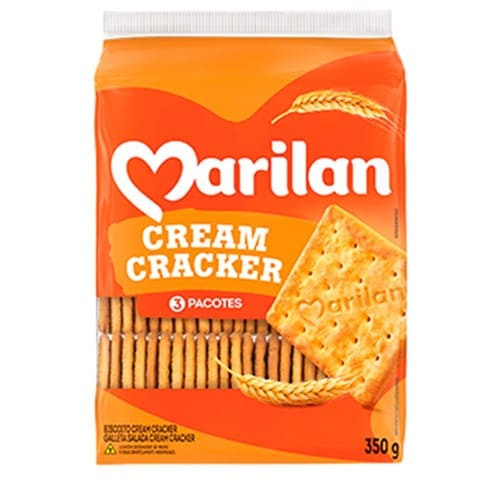 Biscoito Cream Cracker Marilan 350g