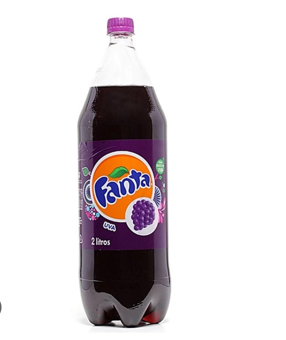 REFRIGERANTE - FANTA UVA  2 litros 