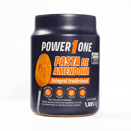 Pasta Amendoim Power 1one Tradicional 1kg