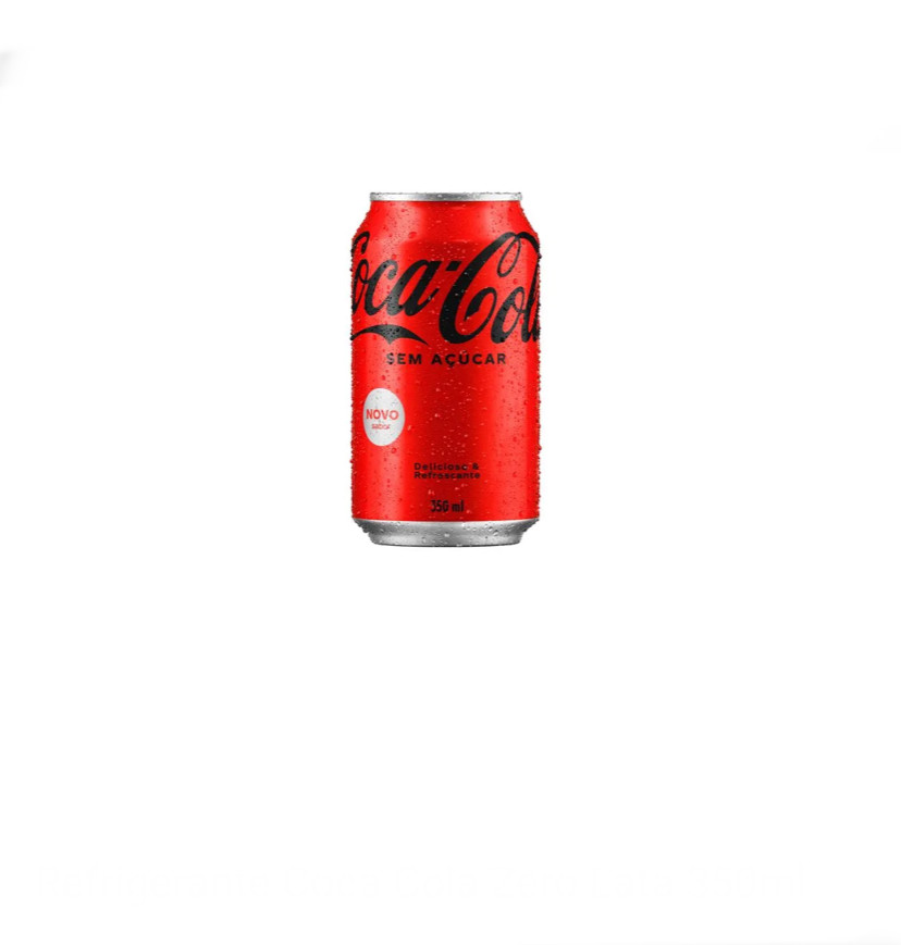 COCA COLA ZERO 0% AÇÚCAR 350 ml 
