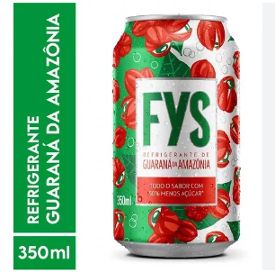 REFRIGERANTE FYS GUARANÁ LATA 350ML