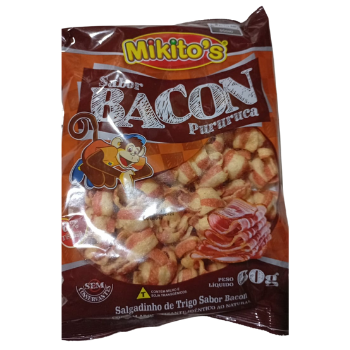 SALGADINHO PURURUCA MIKITOS BACON 60G