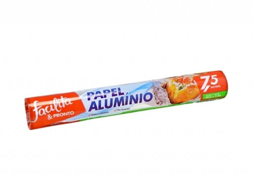 Papel Aluminio Facilita 45cmx7,5m