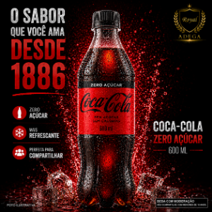 COCA COLA 600ML ZERO