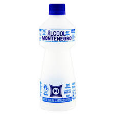 ALCOOL 500 ML 46ºINPM MONTENEGRO  - NATURAL