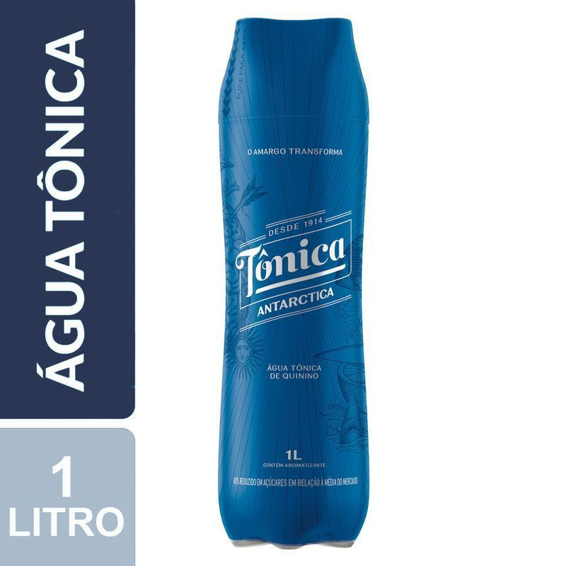 AGUA TONICA ANTARCTICA PET 1 L