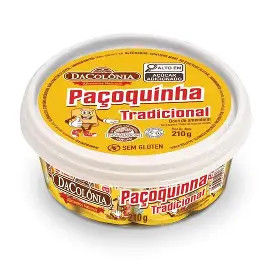 Paçoca Tradicional Pote (DaColonia) 210g