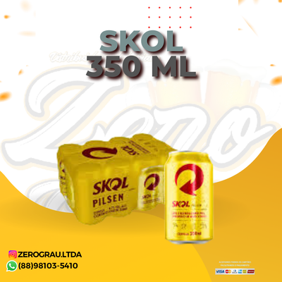 CERVEJA SKOL LATA 350ML