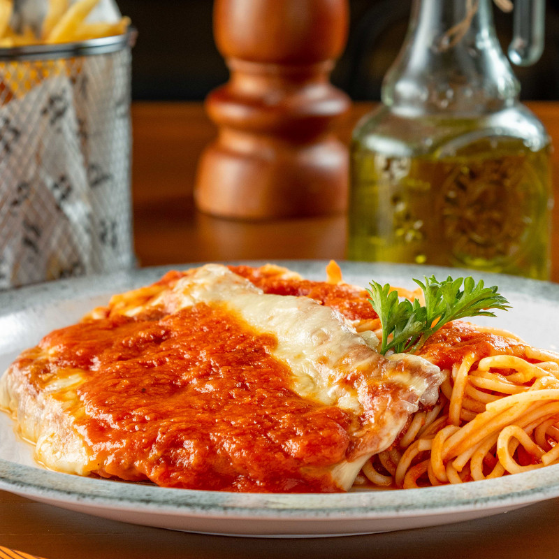 Frango à Parmegiana [1 Pessoa]