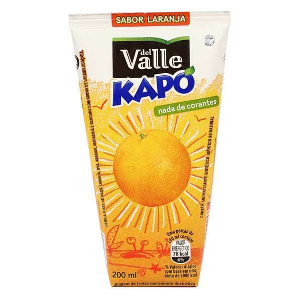 SUCO DEL VALLE KAPO LARANJA
