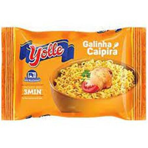 Macarrão Instantâneo Galinha Caipira Yolle 63g