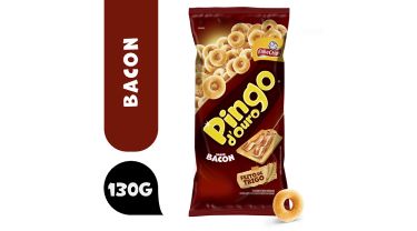 Salgadinho Pingo d'ouro bacon 160g