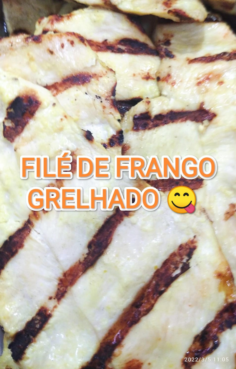 FILÉ DE FRANGO GRELHADO