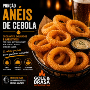PORÇÃO ANEIS DE CEBOLA