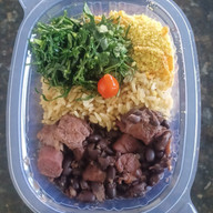 FEIJOADA COM ARROZ INTEGRAL 320 GRAMAS Congelado