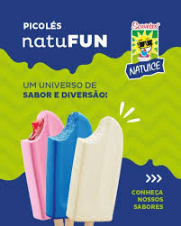 SORVETE NATUFUN PICOLES