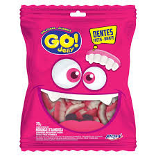 Bala Go Jelly Dentadura 70g