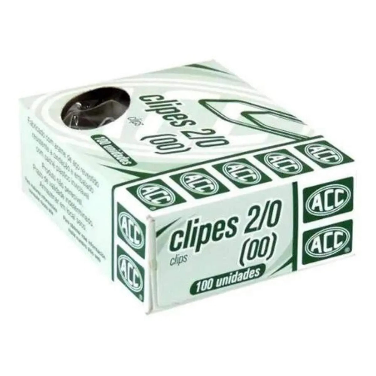 Clipes 2/0 com 100un Galvanizado ACC
