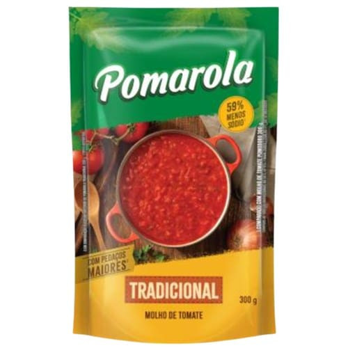 Molho Tomate Pomarola Sch 300g Trad