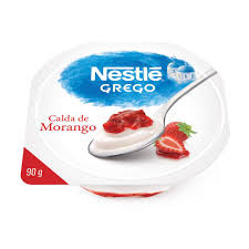 IOG. GREGO MORANGO COM CALDA NESTLE  90 GRS