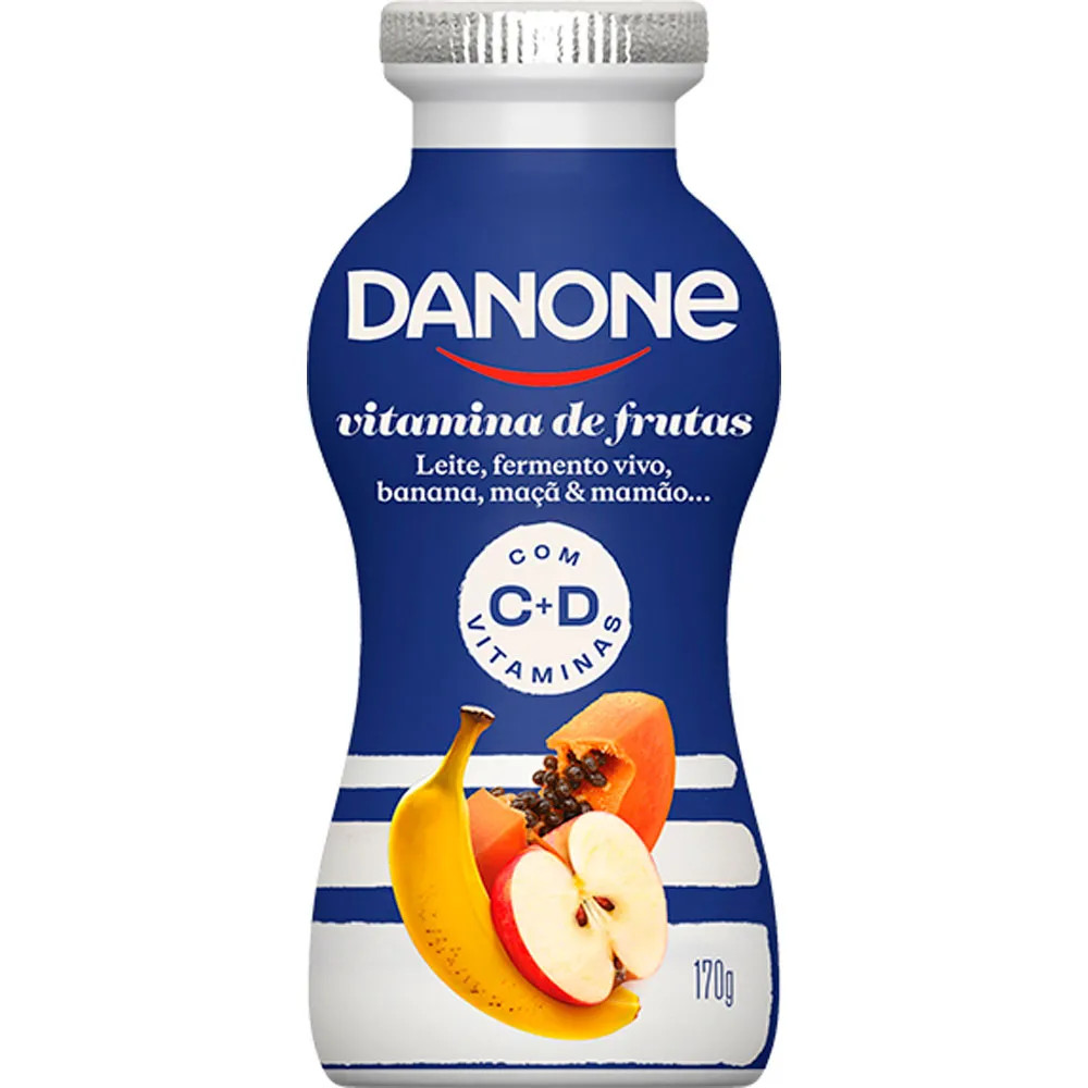 Iogurte Danone Gfa 170g Vitamina Frutas