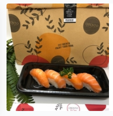 NIGIRI SALMAO FRESCO 4 PECAS