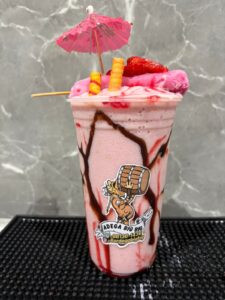 BATIDA DE MORANGO
