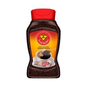 CAFE SOLUVEL 3CORAÇOES TRADICIONAL VD50G