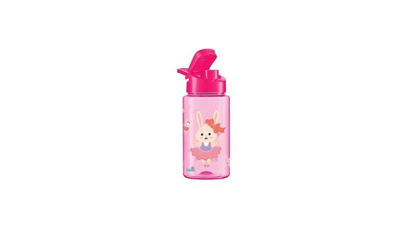 GARRAFA INFANTIL COELHA ROSA 500ML