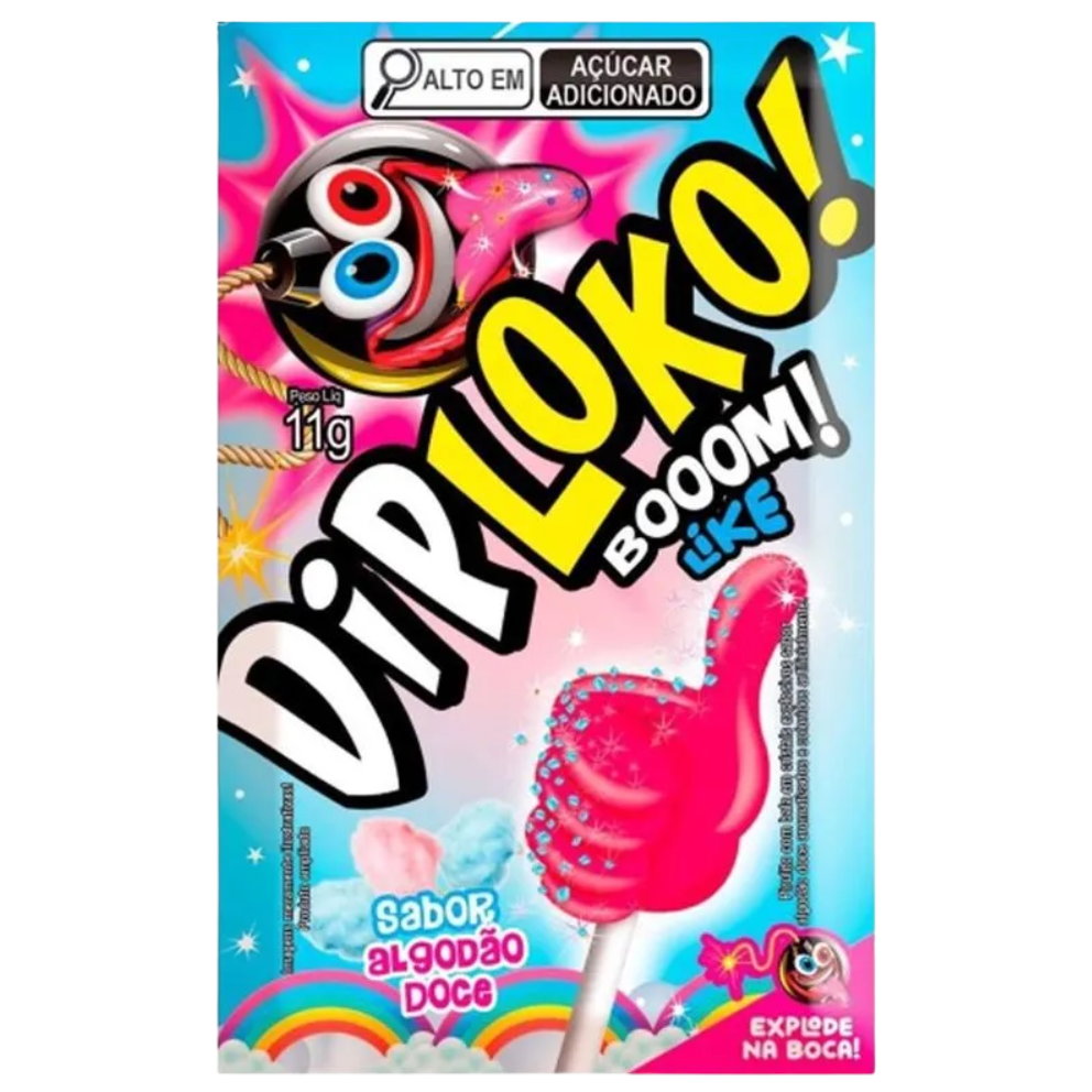 DIP LOKO BOOOM LIKE ALGODAO DOCE 11G