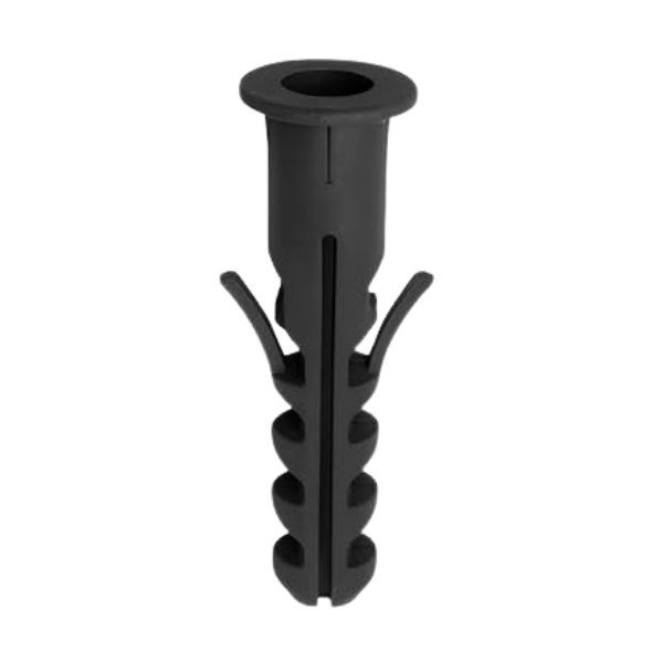 Bucha Plástica 10mm de Fixação com Aba para Parede