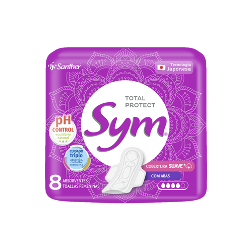 ABS SYM C/ABAS SUAVE ROXO C/8 