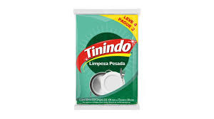 ESPONJA TININDO LIMPEZA PESADA C/4UN
