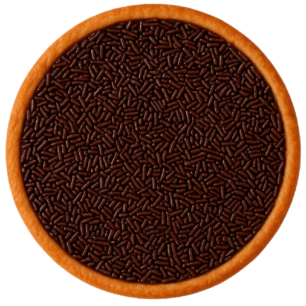 Pizza Doce de Brigadeiro
