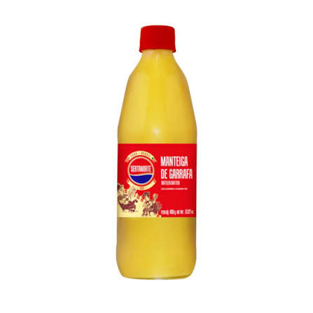 Manteiga Garrafa Sertanorte Gf 450g