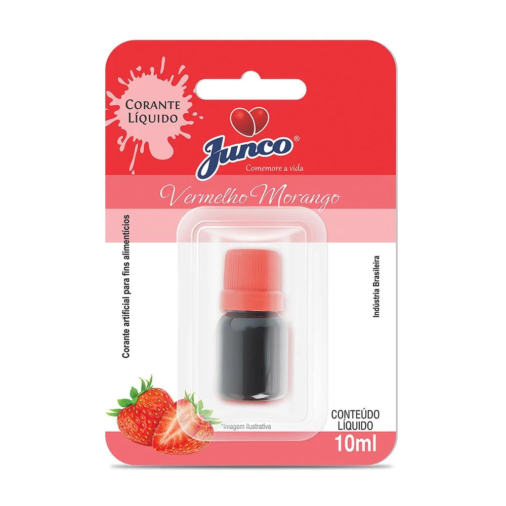 CORANTE ARTIFICIAL JUNCO VERMELHO NATAL 10ML
