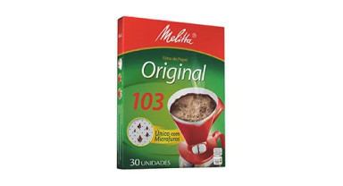 Filtro de Papel Melitta Nº 103 c/ 30 Unidade