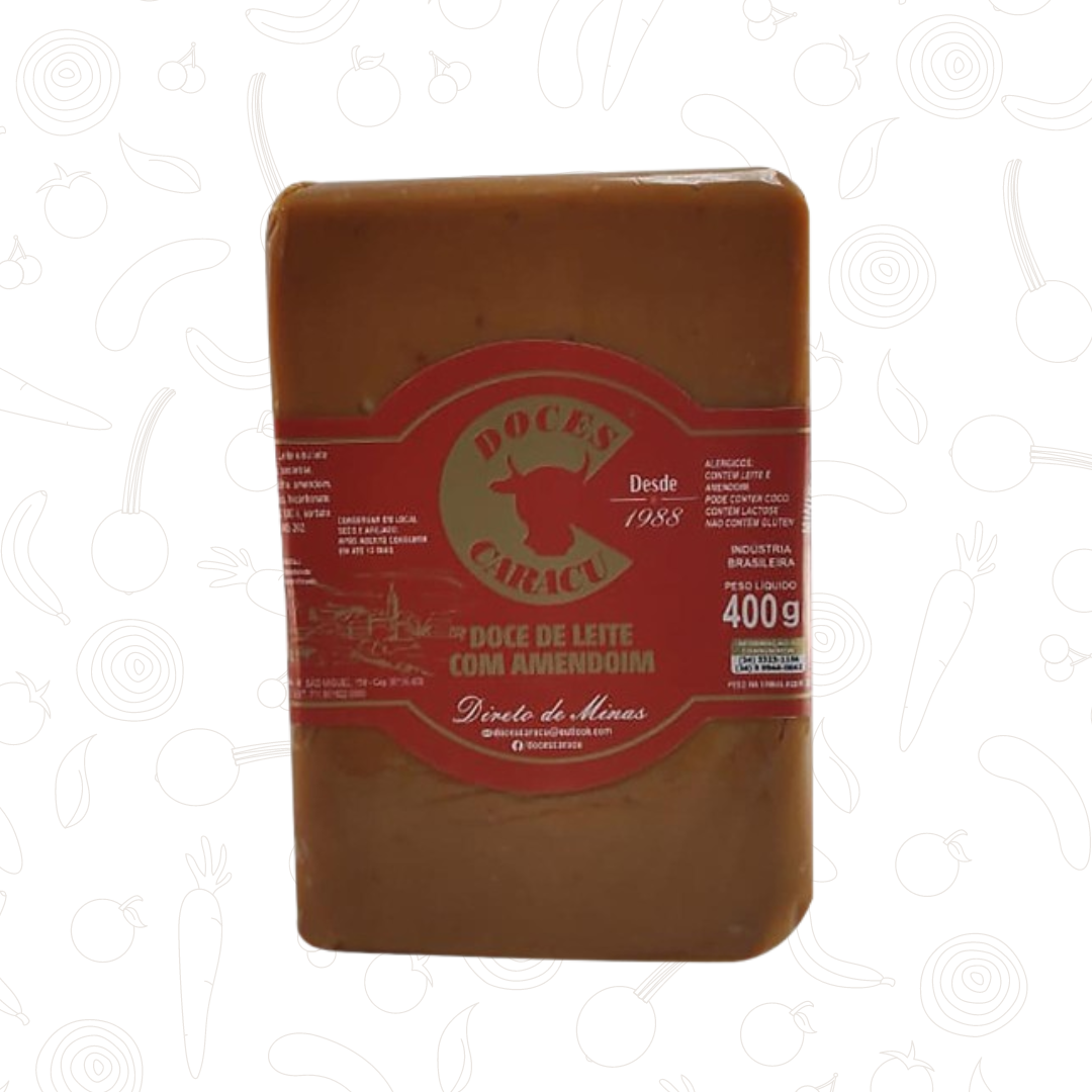 Doce de Leite c/ Amendoim  Caracu 400g