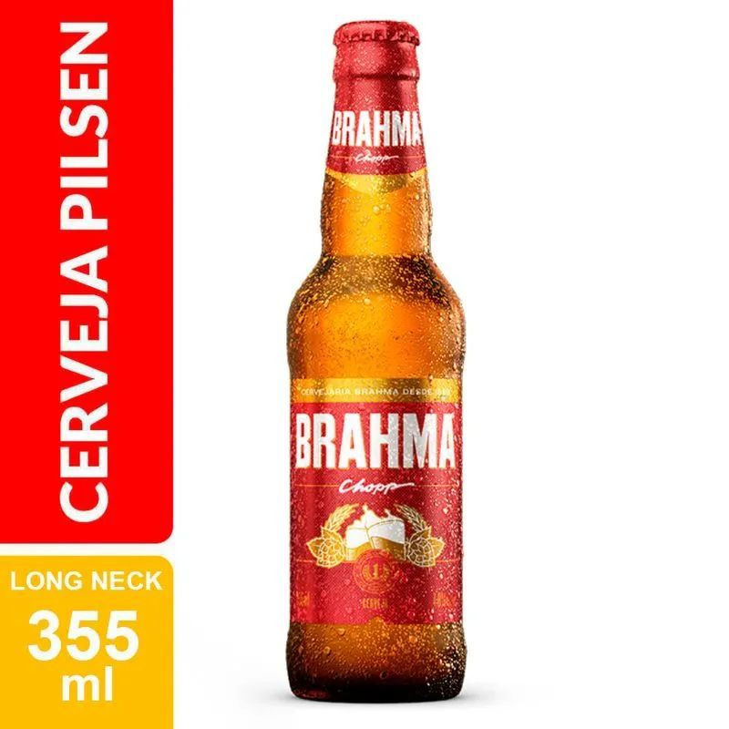 CERVEJA BRAHMA CHOPP LN 355ML