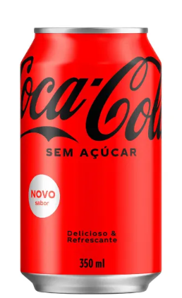Coca cola lata Zero 