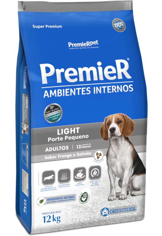 Premier Ambientes Internos Light Porte Pequeno 12kg 