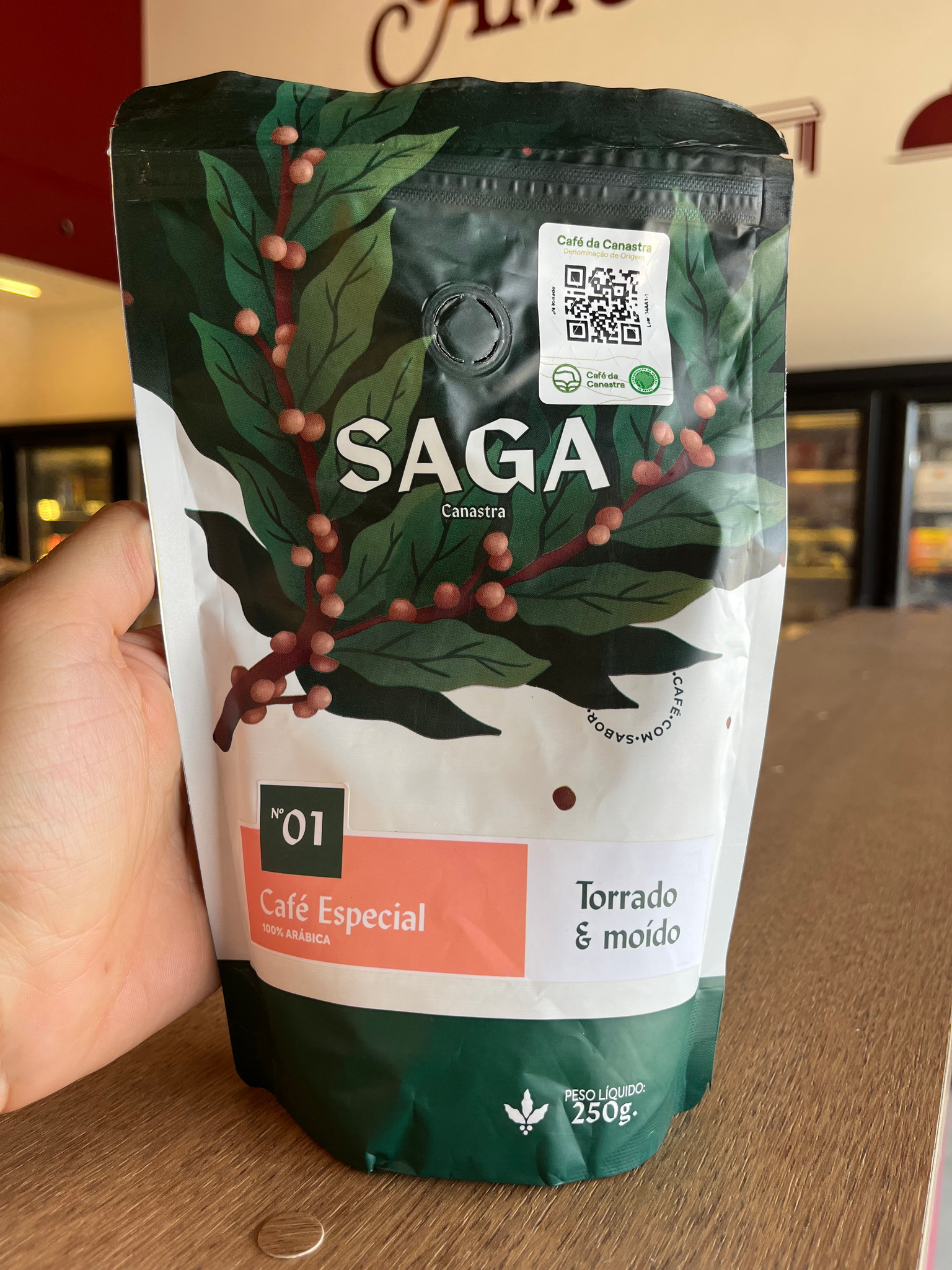 Café especial saga canastra - 250g 