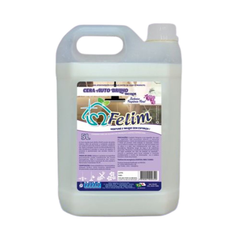 CERA AUTO BRILHO FELIM 5L INCOLOR
