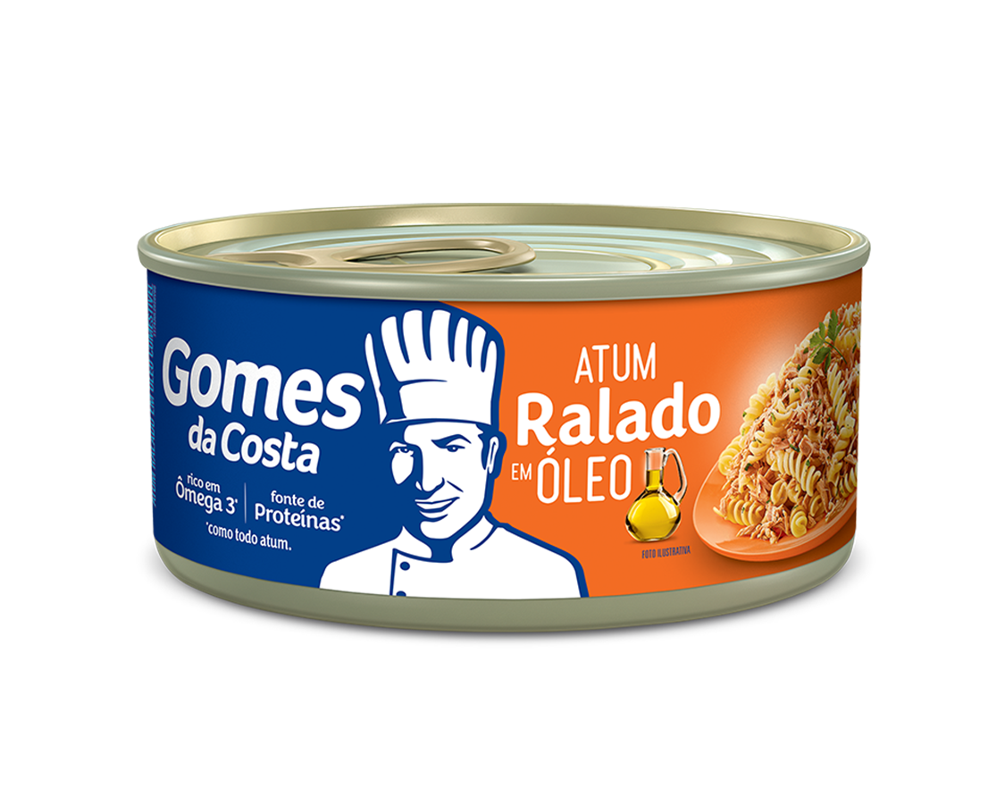 Atum em Óleo ralado Gomes da Costa 170g