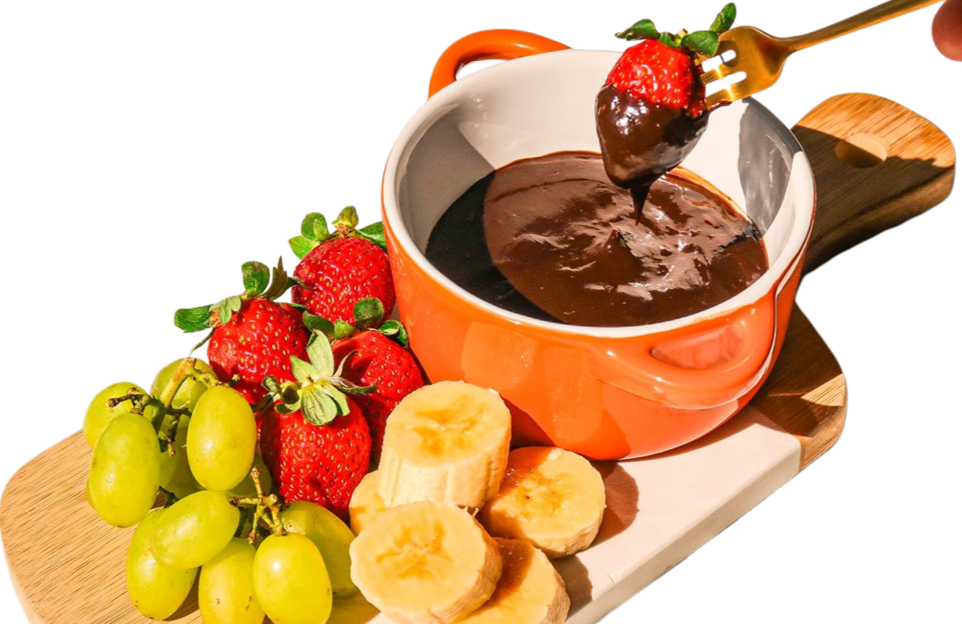 PIZZA FONDUE DE CHOCOLATE