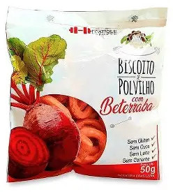Biscoito de Polvinho com Beterraba (Inhac) 50g
